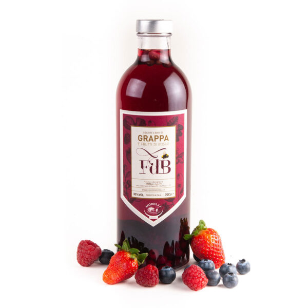 Liquore a base di grappa e frutti di bosco 70cl