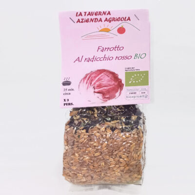 Farrotto al radicchio rosso BIO 250 gr