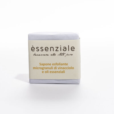 Sapone esfoliante con microgranuli di vinacciolo 100 gr