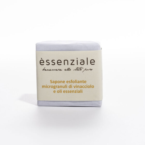 Sapone esfoliante con microgranuli di vinacciolo 100 gr