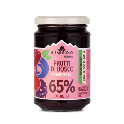 Composta frutti di bosco bio 320g