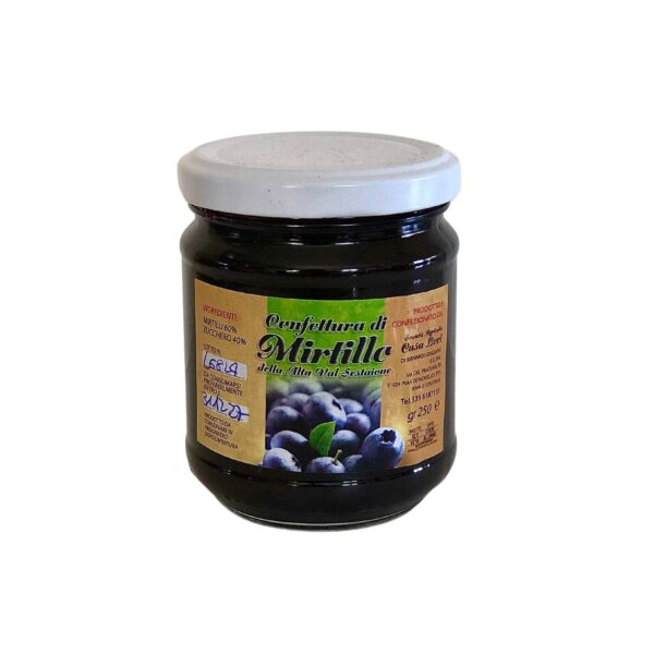 Confettura di Mirtillo 250 gr